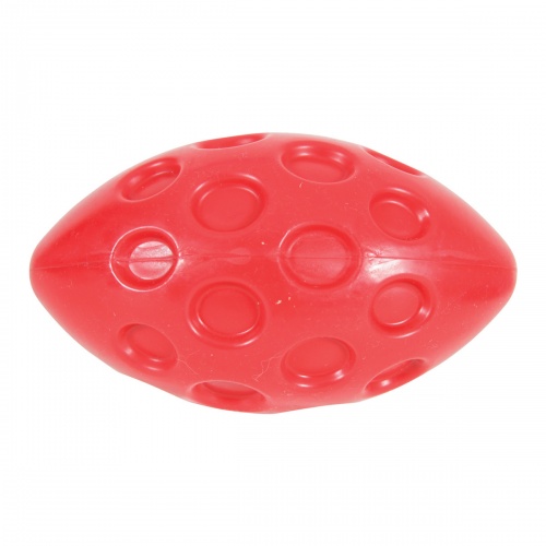 Игрушка для собак из термопластичной резины, Красная, Серия "Бабл" - овал, 14 см, Zolux