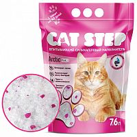 Силикагелевый наполнитель для кошачьих туалетов Cat Step Arctic Pink
