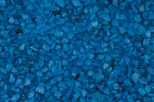 Грунт природный окрашенный Синий, Вака