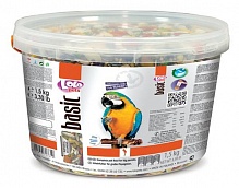 Полнорационный корм для крупных попугаев, Ведро, LoLo Pets Parrots Food Complete