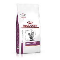 Вет. диета для кошек с пониженным аппетитом при хронической почечной недостаточности, крокета двойной текстуры, Royal Canin Renal Select