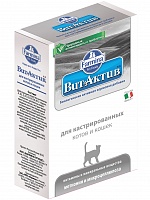 Биологическая добавка для кастрированных котов и кошек, Farmina Вит-Актив