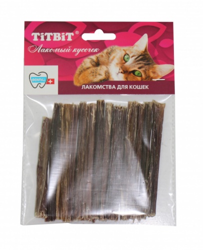 Лакомство для кошек Кишки бараньи - мягкая упаковка, TiTBiT