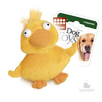 Игрушка для собак Утка с пищалкой (11 см) Series Dog Toys, Gigwi