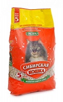 Впитывающий наполнитель для длинношерстных кошек "Экстра", Сибирская Кошка