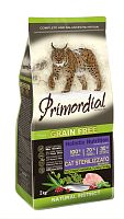Сухой корм Primordial для стерилизованных кошек с индейкой и сельдью