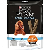 Лакомство для чистки зубов для средних и крупных пород собак, Purina Pro Plan Dental ProBar