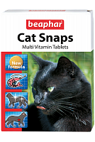 Мультивитаминная кормовая добавка для кошек Cat Snaps (75 таб.), Beaphar