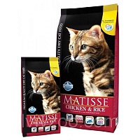 Сухой корм для взрослых кошек, Farmina Matisse Chicken & Rice