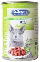 Dr.Clauder's консервы для кошек с дичью
