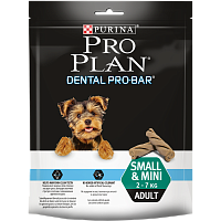 Лакомство для здоровых, крепких зубов для мелких и миниатюрных пород, Purina Pro Plan Dental ProBar Small&Mini