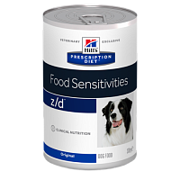Вет. консервы Z/D с Курицей для собак с пищевой аллергией, Hill's (Хиллс) Prescription Diet Canine Z/D Food Sensitivities Original