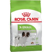 Сухой корм для взрослых собак миниатюрных пород с 10 месяцев до 8 лет, Royal Canin X-Small Adult