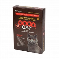 Мультивитаминное лакомство для кошек со вкусом альпийской говядины (90 таб.), Good Cat