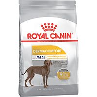 Сухой корм для собак крупных размеров с раздраженной и зудящей кожей, с 15 месяцев, Royal Canin Maxi Dermacomfort