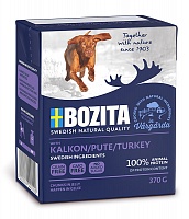 Консервы Bozita (Бозита) кусочки в желе с Индейкой для собак (Turkey)