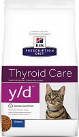 Корм для кошек при заболеваниях щитовидной железы, Hill's (Хиллс) Prescription Diet Feline Y/D Thyroid Care Original