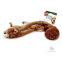 Игрушка для собак Белка с 2-мя пищалками без набивки (61 см.) Series Dog Toys, Gigwi