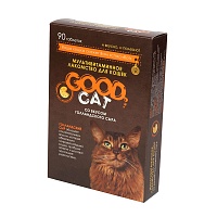 Мультивитаминное лакомство для кошек со вкусом голландского сыра (90 таб.), Good Cat
