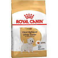 Сухой корм для взрослых собак породы Вест-хайленд-уайт-терьер от 10 месяцев, Royal Canin West Highland White Terrier Adult