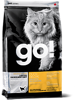 Корм GO! NATURAL Holistic беззерновой для котят и кошек с чувствительным пищеварением со свежей уткой, Sensitivity + Shine Grain Free Duck Cat Recipe