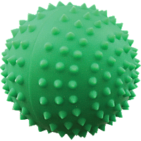 Игрушка для собак "Мяч д/массажа № 5" 10 см, Зооник