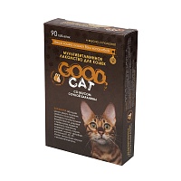 Мультивитаминное лакомство для кошек со вкусом сочной баранины (90 таб.), Good Cat