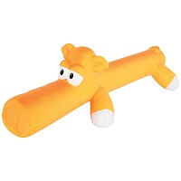 Игрушка для собак латексная, Оранжевая, "Собака", 31 см, Zolux