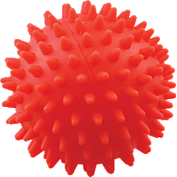 Игрушка для собак "Мяч д/массажа № 3" 9 см, Зооник