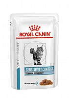 Вет. консервы кусочки в соусе для кошек при пищевой аллергии c Цыпленком, Royal Canin Sensitivity Control Feline Chicken&Rice