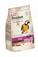 Полнорационный корм для крупных попугаев, Премиум, Lolo Pets Premium
