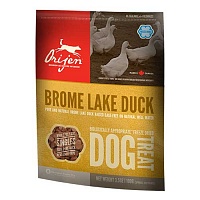 Сублимированное лакомство Orijen Brome Lake Duck с Уткой для собак всех пород