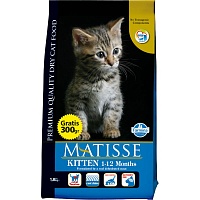Сухой корм для котят, беременных и кормящих кошек, Farmina Matisse Kitten