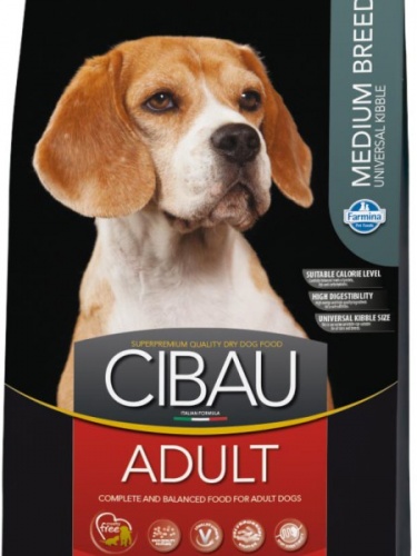 Сухой корм для взрослых собак средних пород, Farmina Cibau Adult Medium