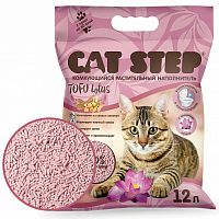 Комкующийся наполнитель для кошачьего туалета Cat Step Tofu Lotus