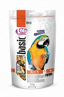 Полнорационный корм для крупных попугаев, Дойпак, Lolo Pets Food Complete Parrots Doypack