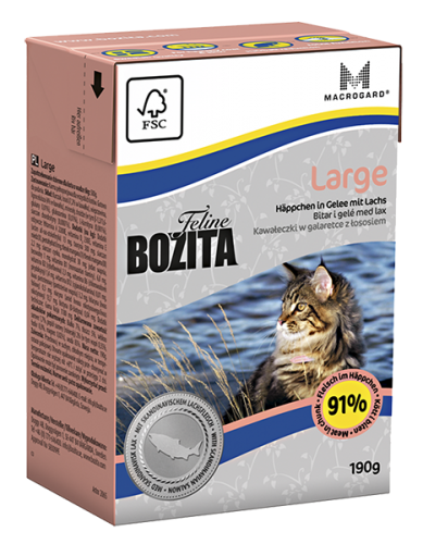 Консервы Bozita (Бозита) Feline для кошек крупных пород (Large)
