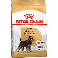 Сухой корм для взрослых собак породы Миниатюрный шнауцер от 10 месяцев, Royal Canin Miniature Schnauzer