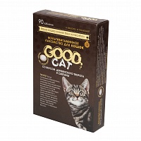Мультивитаминное лакомство для кошек творог деревенский со сметаной (90 таб.), Good Cat