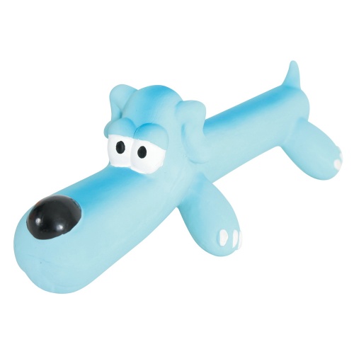 Игрушка для собак латексная, Голубая, "Собака", 31 см, Zolux