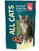 All Cats паучи с говядиной для кошек