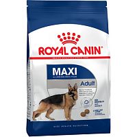Сухой корм для взрослых собак  крупных размеров от 15 месяцев до 5 лет, Royal Canin Maxi Adult