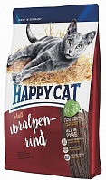 Корм для активных кошек с альпийской говядиной, на развес, Happy Cat (Хэппи Кэт) Supreme Adult Voralpen-Rind