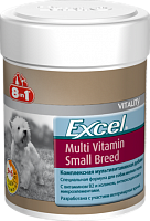 Мультивитамины для собак мелких пород (70 таб.), 8in1 Excel Multi Vitamin Small Breed