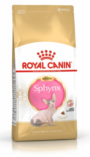 Корм для котят породы сфинкс 4-12 мес., Royal Canin Sphynx Kitten