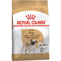 Сухой корм для взрослых собак породы Мопс от 10 месяцев, Royal Canin Pug Adult