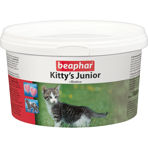 Кормовая добавка  для котят Kitty's Junior с биотином (1000 таб.), Beaphar