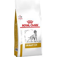 Сухой корм для собак при лечении и профилактике мочекаменной болезни (струвиты, оксалаты), Royal Canin Urinary S/O LP18