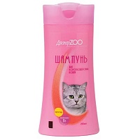 Шампунь для короткошерстных кошек с кератином и витамином B5, ДокторZoo