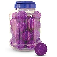 Игрушка для кошек "Мяч зернистый", фиолетовый, d=4,1 см 